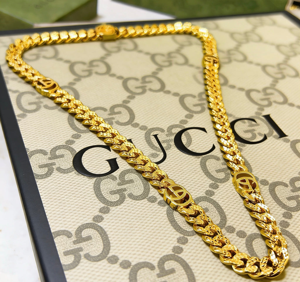 Gucci G Chunky Chain Necklace