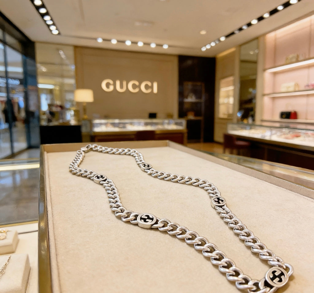 Gucci G Chunky Chain Necklace