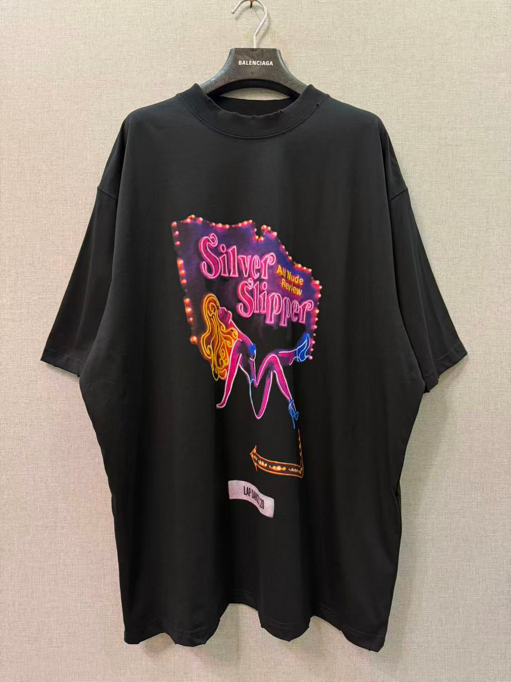 Balenciaga Silver Slipper T-Shirt