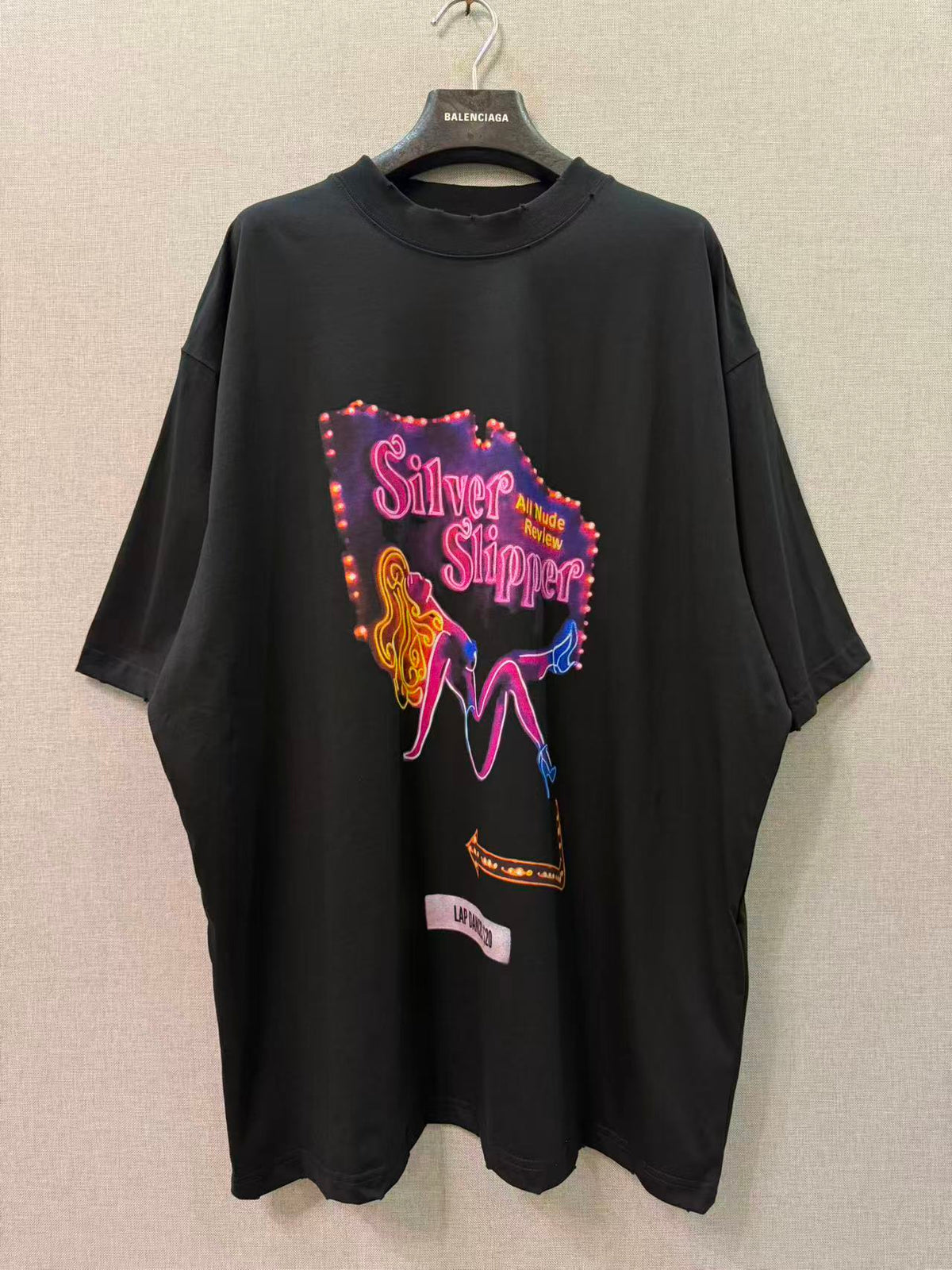 Balenciaga Silver Slipper T-Shirt