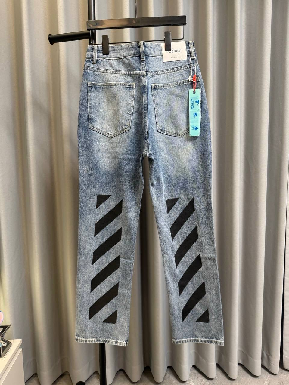 Off-White Diag-Stripe Jeans