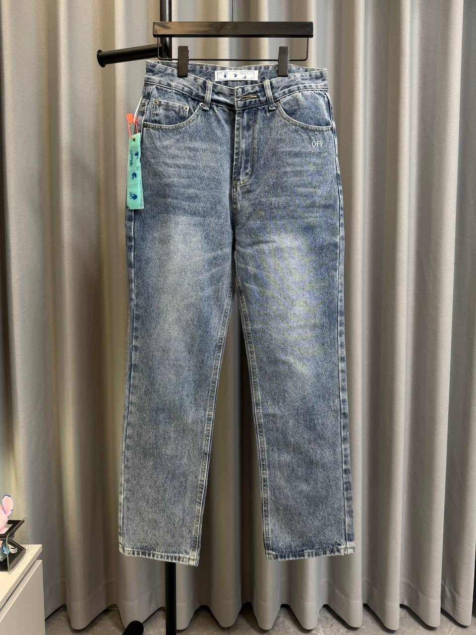 Off-White Diag-Stripe Jeans