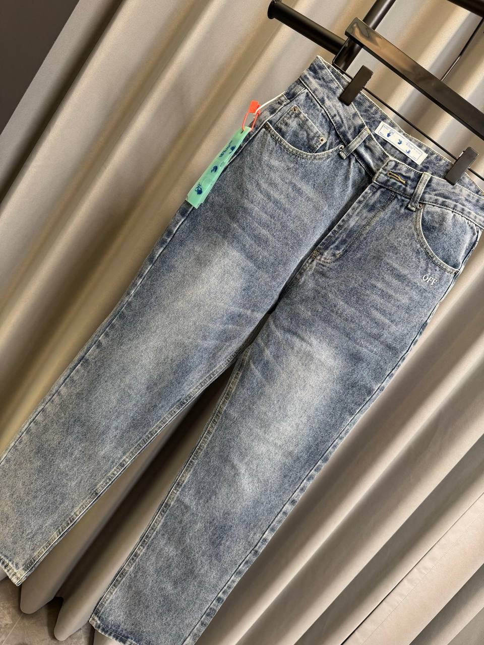 Off-White Diag-Stripe Jeans