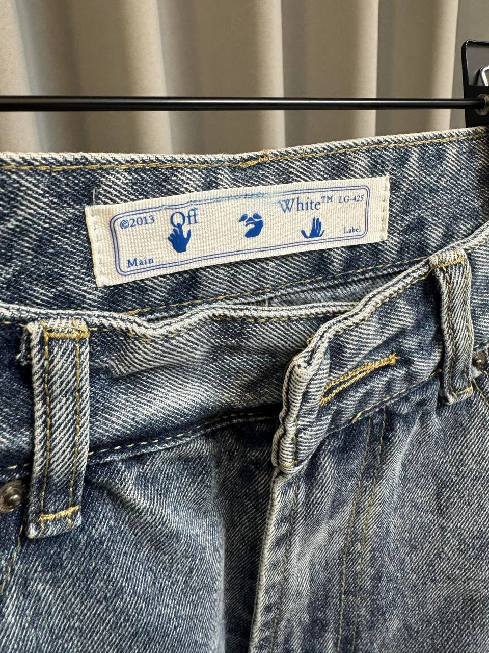 Off-White Diag-Stripe Jeans